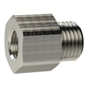 Riegler Raccord réducteur long, G 1/4 ext., G 1/4 int., Clé 17, laiton vernissé-1