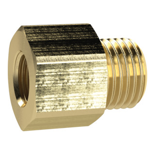 RIEGLER Raccord de réduction long, laiton