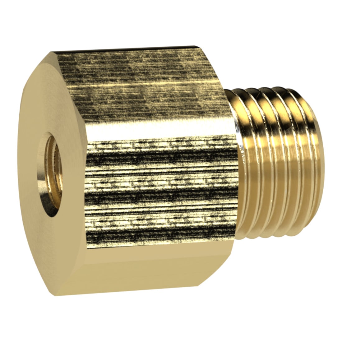 Riegler Raccord réducteur long, M5 ext., M3 int., SW 7, laiton