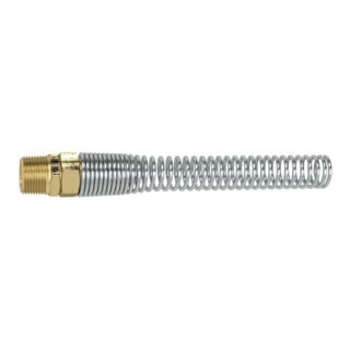 RIEGLER Raccord rigide avec ressort de protection anti-flexion