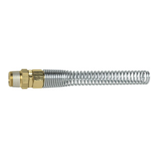 RIEGLER Raccord rotatif avec ressort de protection contre les plis