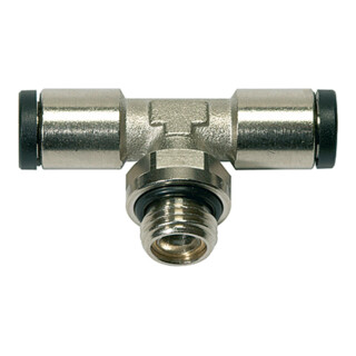 Riegler Raccord T emboîtable »click-clock«, pivotant, G 1/8 ext., Ø tuyau 5