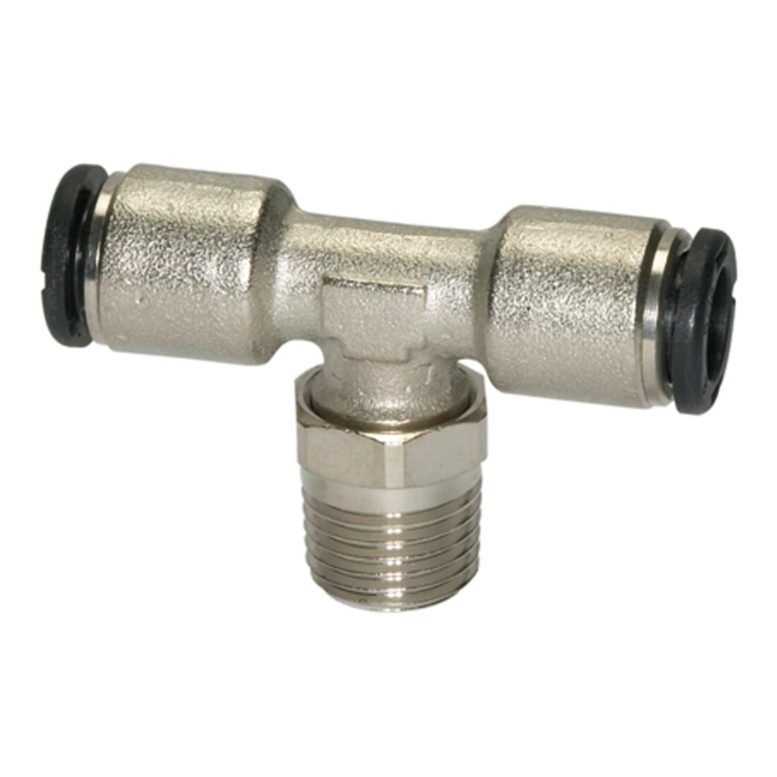Riegler Raccord T emboîtable »click-clock«, pivotant, R 3/8 ext. Ø 10 mm