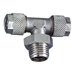 Riegler Raccord vissable T, fixe, M5 ext., tuyau 5/3