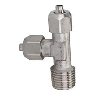 Riegler Raccord vissé L, R 1/4 a., pour tuyau 10/8, ES 1.4404