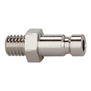 Riegler Raccords pour accouplements NW 2,7, acier inoxydable 1.4305, M5 AG, SW 7-1