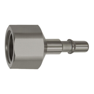 Riegler Raccords pour raccords NW 6, ISO 6150 C, acier inoxydable, G 1/4 IG
