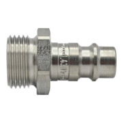 Riegler Raccords pour raccords NW 7,2 - 7,8, acier inoxydable 1.4305, G 1/8 AG-1