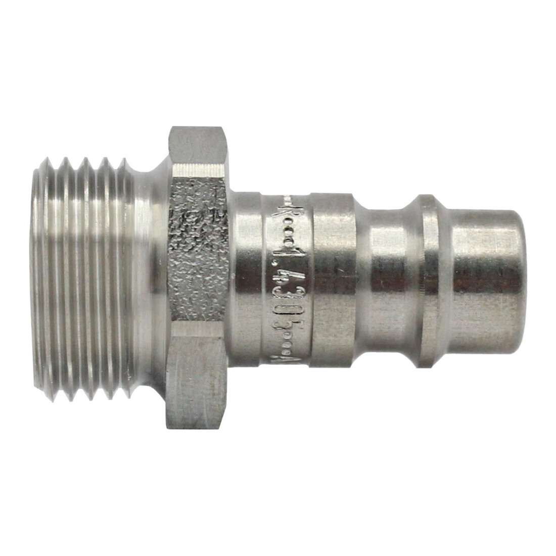 Riegler Raccords pour raccords NW 7,2 - 7,8, acier inoxydable 1.4305, G 1/8 AG