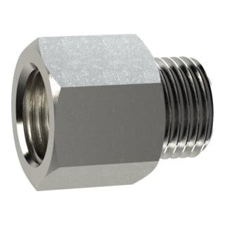 Riegler Rallonge courte, G 1/8 ext., G 1/4 int., SW 17, MS vern.
