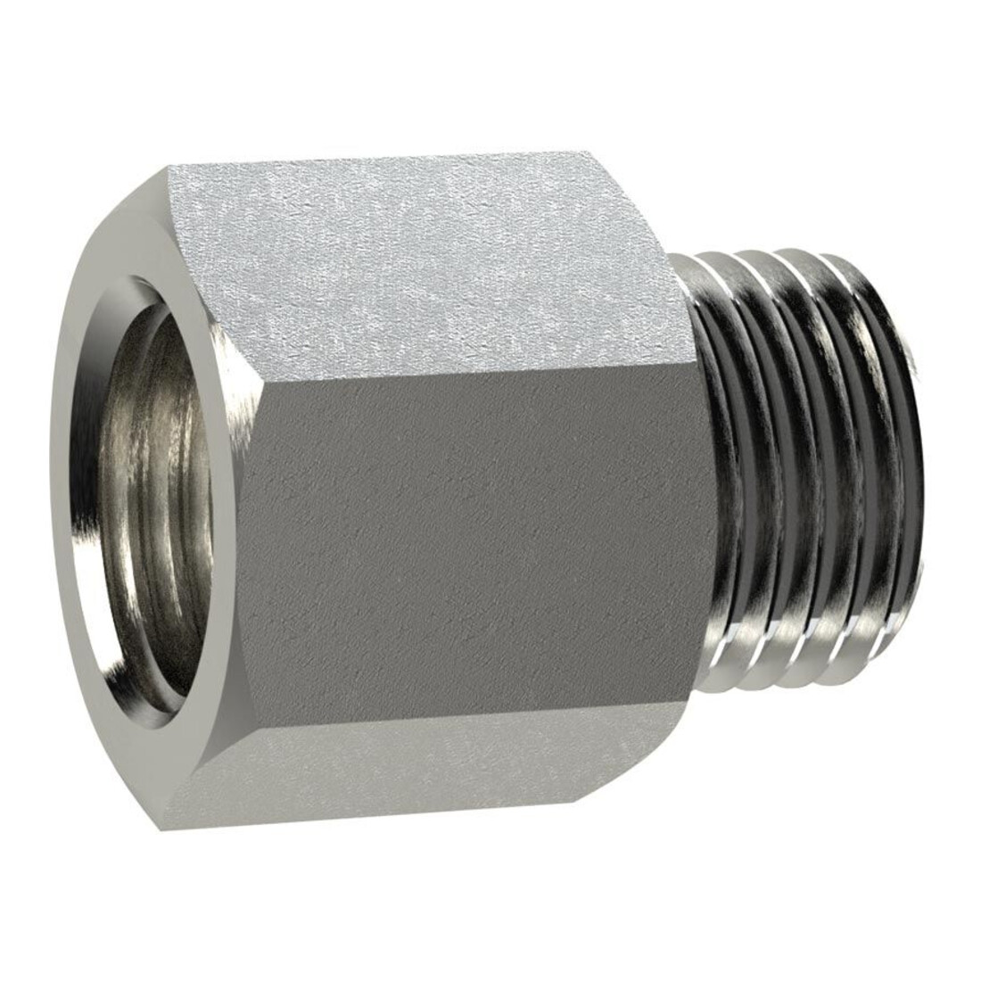 Riegler Rallonge courte, G 3/8 ext., G 3/8 int., SW 22, MS vern.