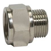 Riegler Rallonge courte « value line » G 3/8 ext., G 1/2 int., MS vern.-1