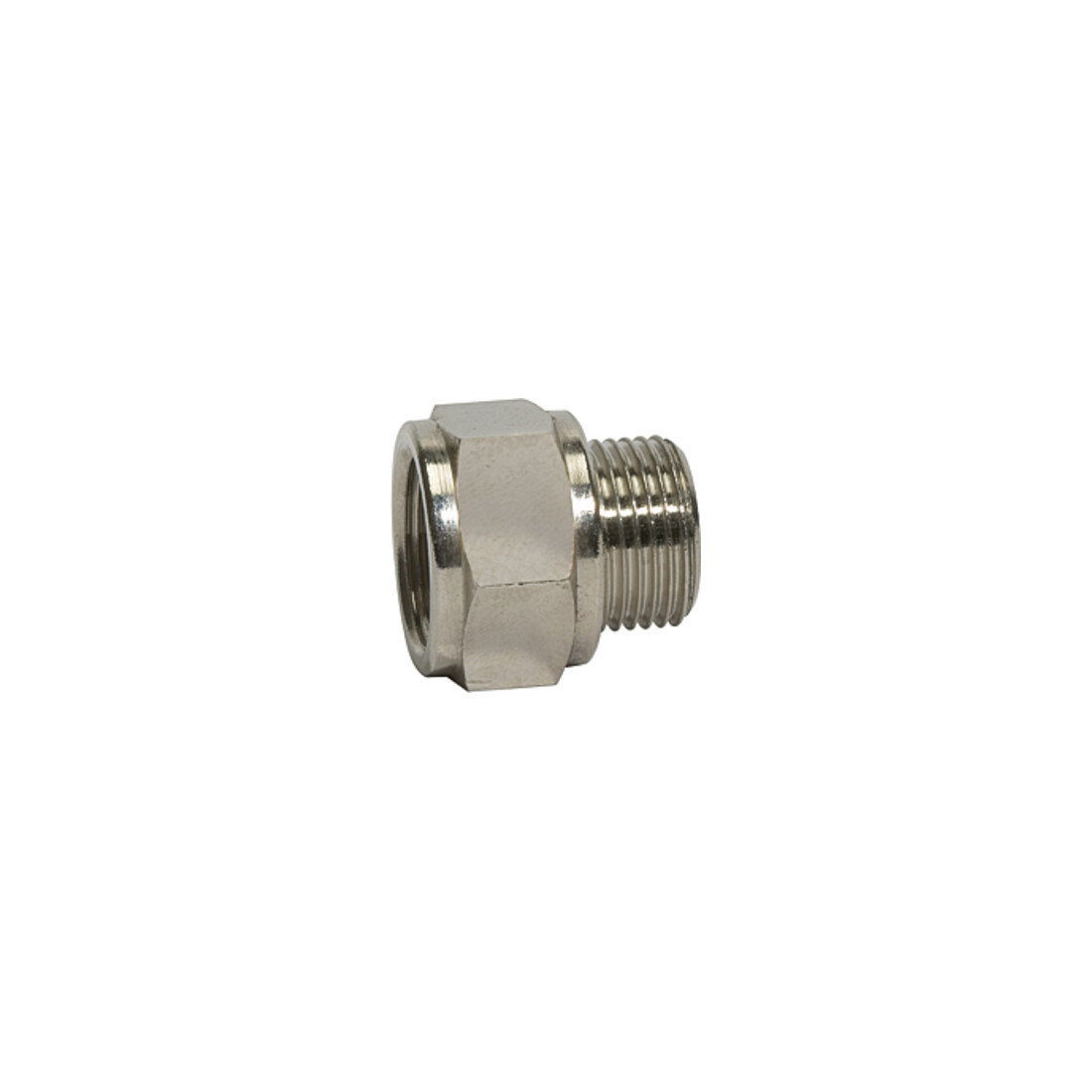 Riegler Rallonge courte « value line » G 3/8 ext., G 1/2 int., MS vern.