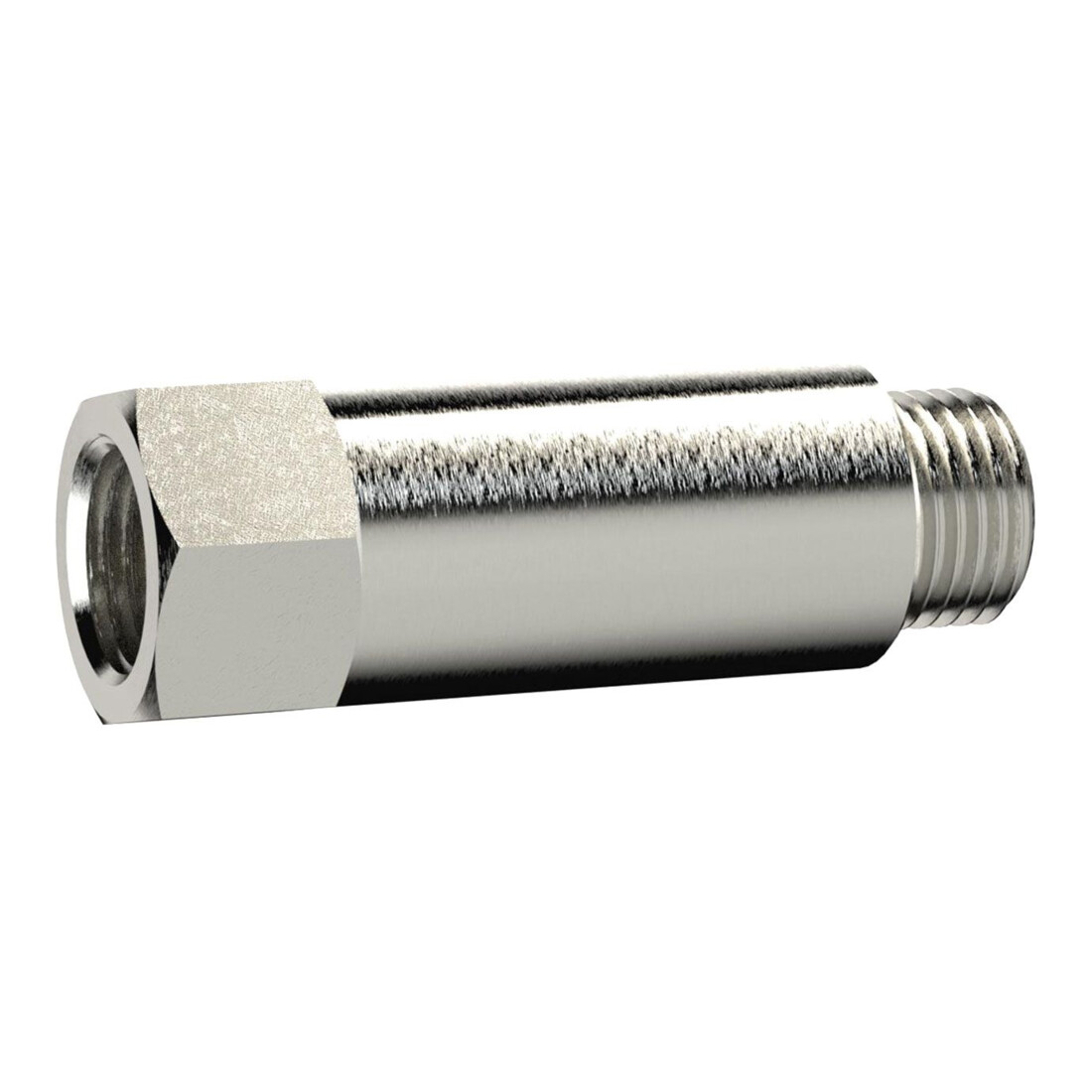 Riegler Rallonge longue, G 1/8 ext., G 1/8 int., SW14, MS, L=42 mm