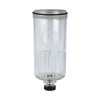 Riegler Récipient en polycarbonate, avec joint torique, valve de vidange semi-automatique, BG 3