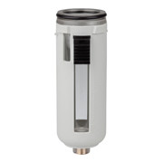 Riegler Récipient en polycarbonate avec protection, BG 1, G 1/4, G 3/8-1