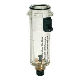 Riegler Récipient en polycarbonate avec robinet de vidange, BG 2, G 1/2, G 3/4, G 1