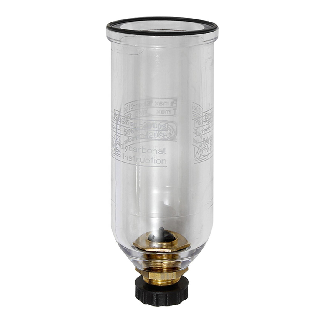 Riegler Récipient en polycarbonate, pour régulateur/filtre »Standard«, BG 1