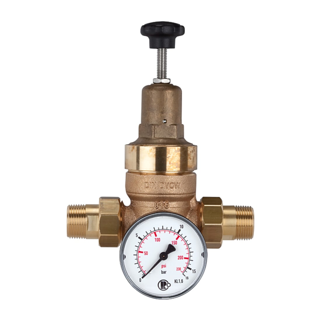 Riegler Réducteur de pression pour eau potable, sans DVGW, R 1 1/4, 1,5 - 12 bar