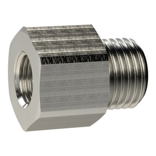 Riegler Réducteur long, G 2 ext., G 1 1/2 int., SW 70, laiton chromé