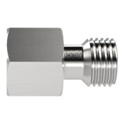 Riegler Réduction, Ø ext. tube tenon 10 mm, manchon 6 mm, ES 1.4571-4