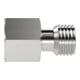 Riegler Réduction, Ø Extérieur Tube Téton 18 mm, Manchons 15 mm, ES 1.4571
