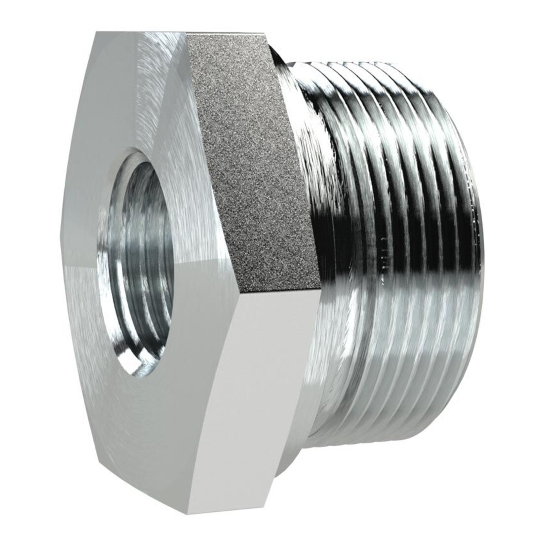 Riegler Réduction longue interchangeable, G 1/8 ext., G 3/8 int., acier galvanisé