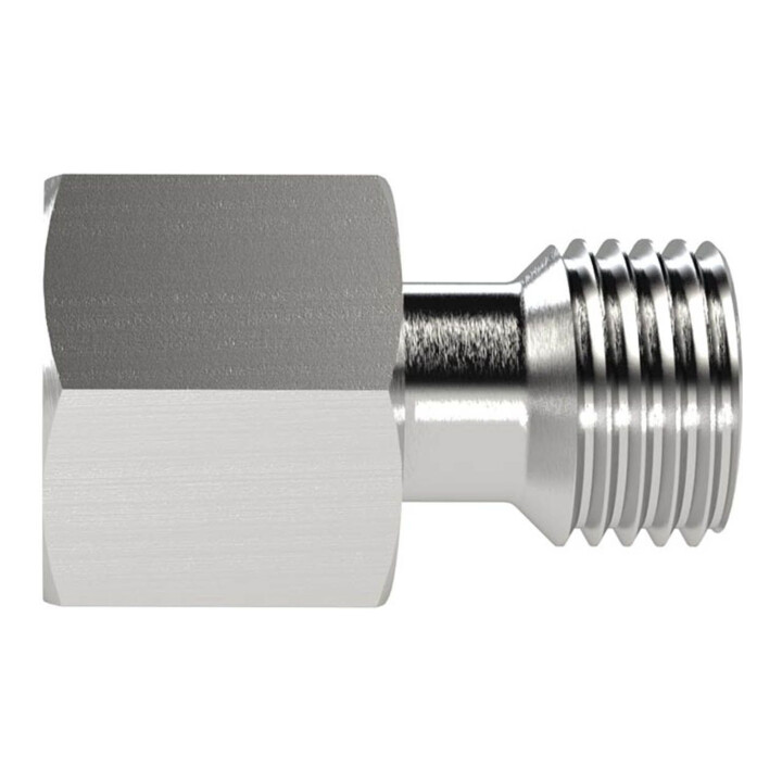 Riegler Réduction, Ø ext. tube tenon 18 mm, manchon 12 mm, ES 1.4571