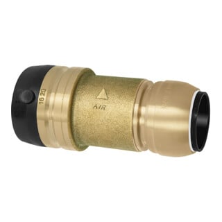 Riegler Reduzier-Verbinder, MS, »sharkbite«, 35 mm, für Rohr-Außen-Ã¸ 28 mm