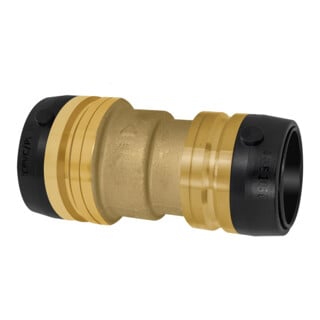 Riegler Reduzier-Verbinder, MS,  »sharkbite «, 42 mm, für Rohr-Außen-Ã¸ 35 mm