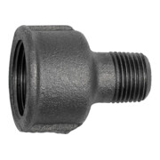Riegler Reduziermuffe 246, Rp 1 1/4 i., R 1 a., Temperguss schw.-3
