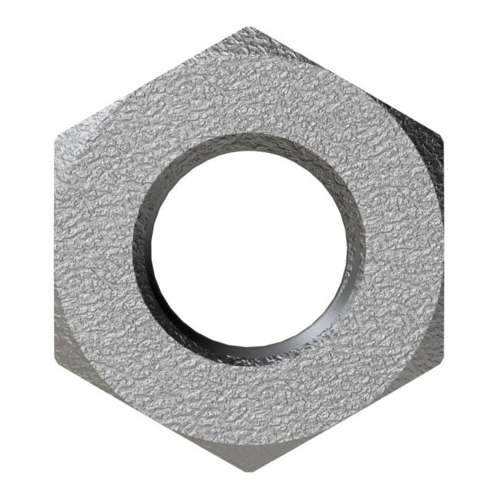 Riegler Reduzierstück 241, AG/IG, R 1 1/4, Rp 3/4, schwarzer Temperguss