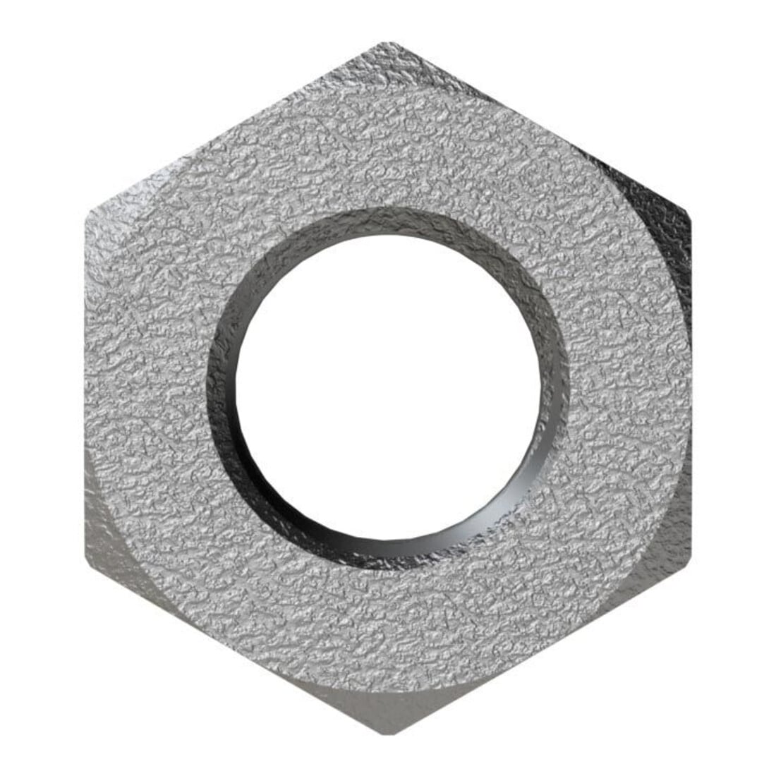 Riegler Reduzierstück 241, AG/IG, R 2 1/2, Rp 1 1/2, schwarzer Temperguss