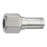 Riegler Reduzierung, Rohr-Außen-Ã˜ Zapfen 12 mm, Muffen 6 mm, ES 1.4571