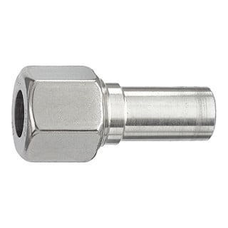 Riegler Reduzierung, Rohr-Außen-Ã˜ Zapfen 18 mm, Muffen 15 mm, ES 1.4571