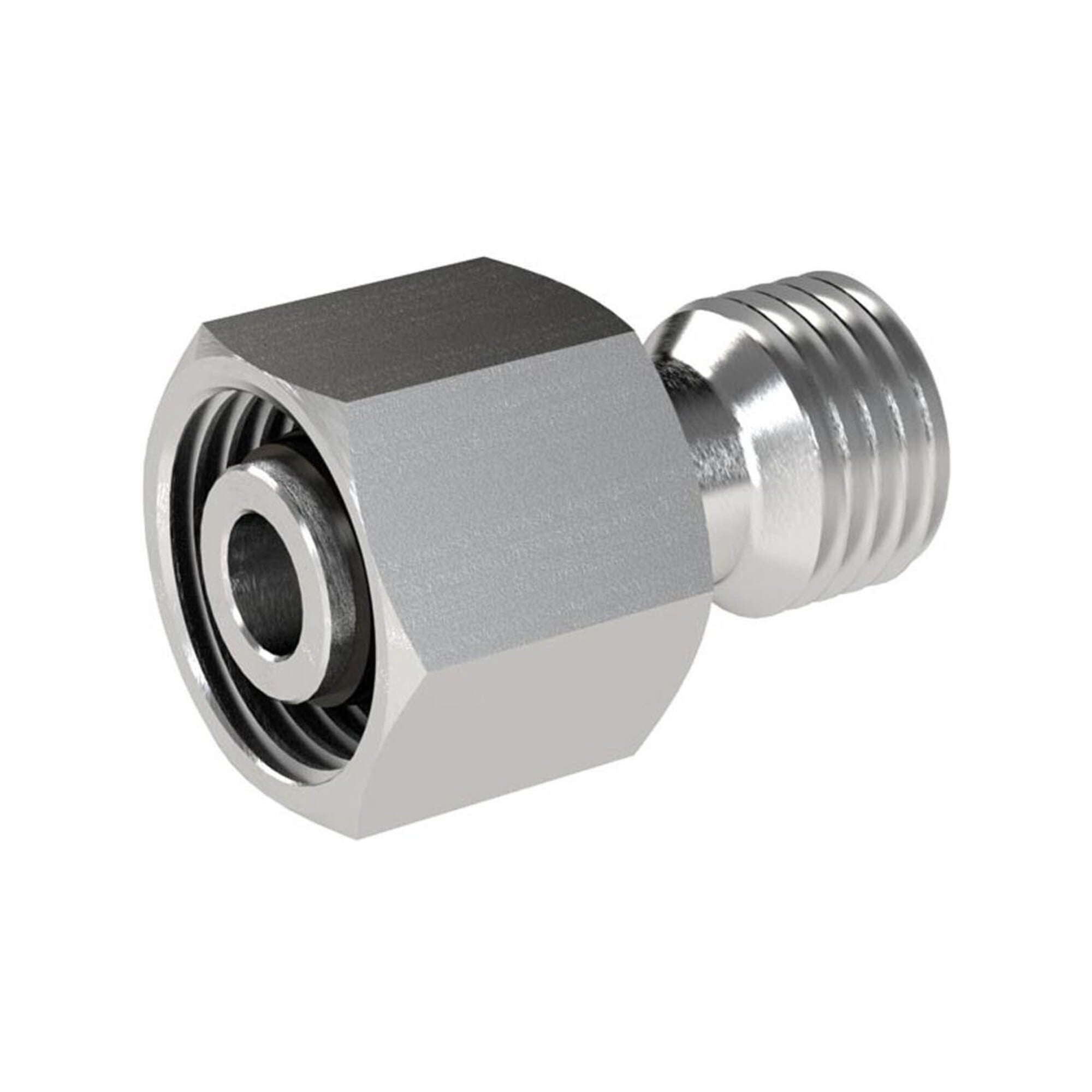 Riegler Reduzierung, Rohr-Außen-Ã ̃ Zapfen 8 mm, Muffen 6 mm, ES 1.4571