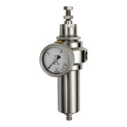Riegler Régulateur de filtre en acier inoxydable, 1.4401, BG 1, G 3/8, 1,7 - 17,5 bar-1
