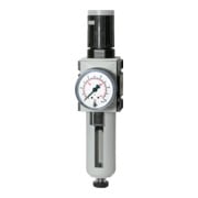 Riegler Régulateur de filtre »FUTURA«, PC, SK, Mano, BG 2, G 1/2, 0,5-10 bar, HA-1