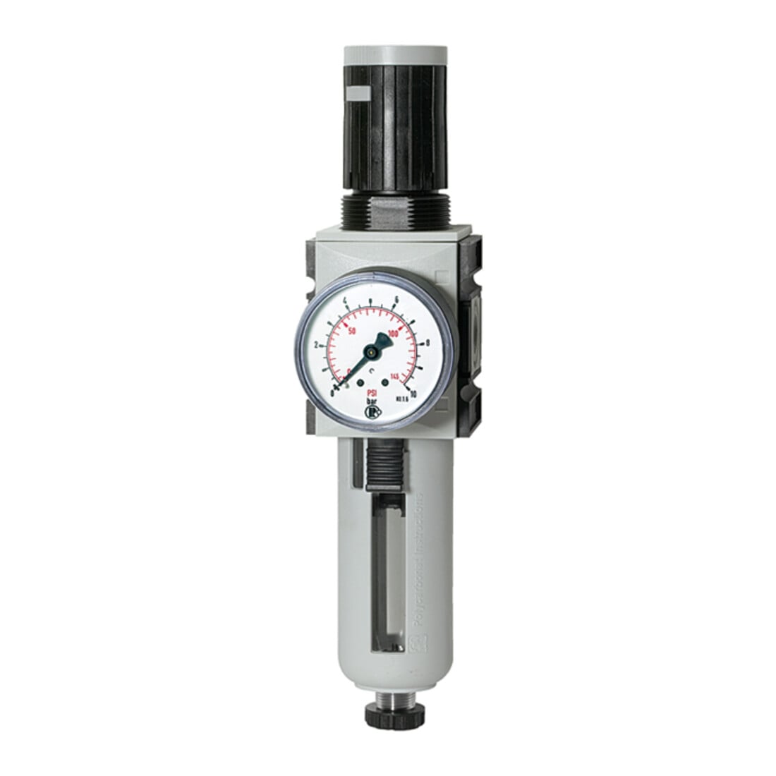 Riegler Régulateur de filtre »FUTURA«, PC, SK, Mano, BG 4, G 3/4, 0,5-8 bar, HA