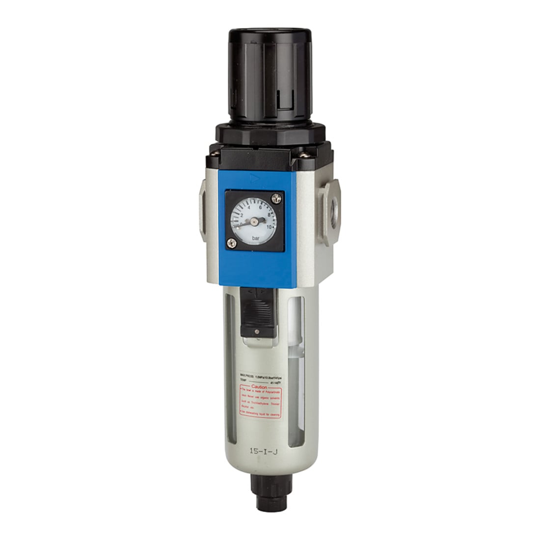 Riegler Régulateur de filtre »G«, boîtier PC, 5 µm, BG 300, G 3/8, 1,5 - 9 bar, VA
