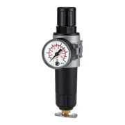 Riegler Régulateur de filtre »multifix-mini«, récipient métal, G 1/4, 0,5 - 10 bar-1