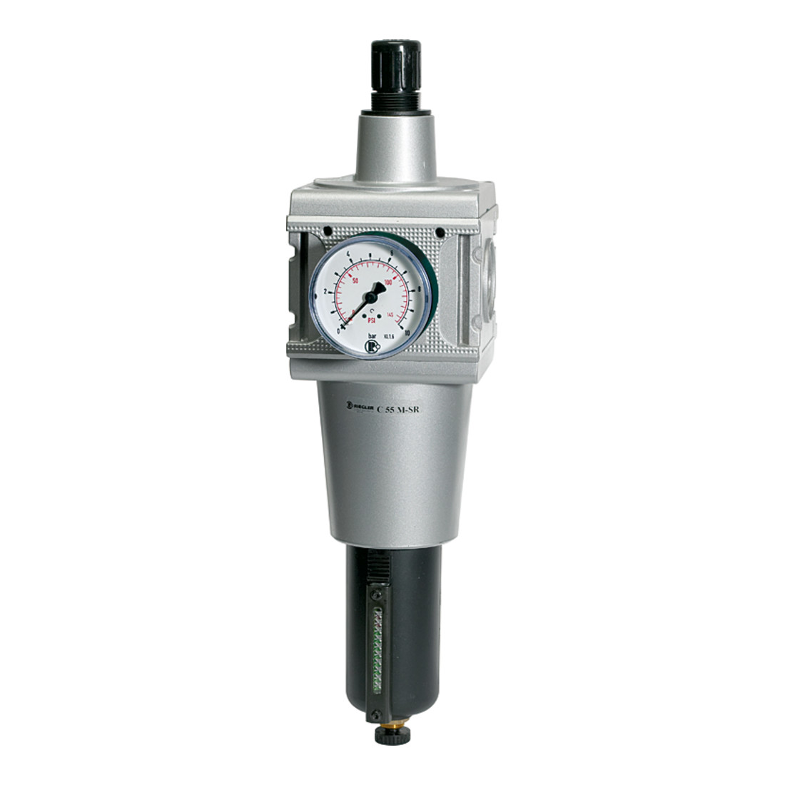 Riegler Régulateur de filtre »multifix«, récipient métal et tube de contrôle, BG 5, G 1