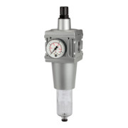Riegler Régulateur de filtre »multifix«, récipient PC, BG 5, G 1, 0,5 - 16 bar, HA-1