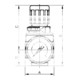 Riegler Régulateur de pression continu »multifix-mini«, G 1/4, 0,2-6 bar