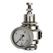 Riegler Régulateur de pression en acier inoxydable, 1.4401, BG 1, G 3/8, 0,4 - 4,0 bar-1