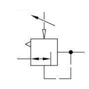 Riegler Régulateur de pression pneumatique télécommandé »multifix«, BG 3, G 1/2-3