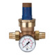 Riegler Régulateur de pression pour eau, avec manomètre, R 3/4, 0,2 - 2 bar