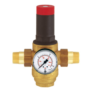 Riegler Régulateur de pression pour eau potable, DVGW non nécessaire, R 1 1/2, 1,5-12 bar