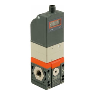 Riegler Régulateur de pression proportionnel de précision »SYNTRONIC«, BG1, G1/8, Affichage, 0…10 V