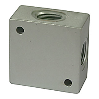 Riegler répartiteur croisé, G 3/8 aluminium, SW 25